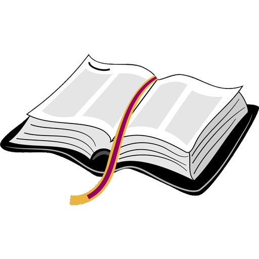 clipart of open bible