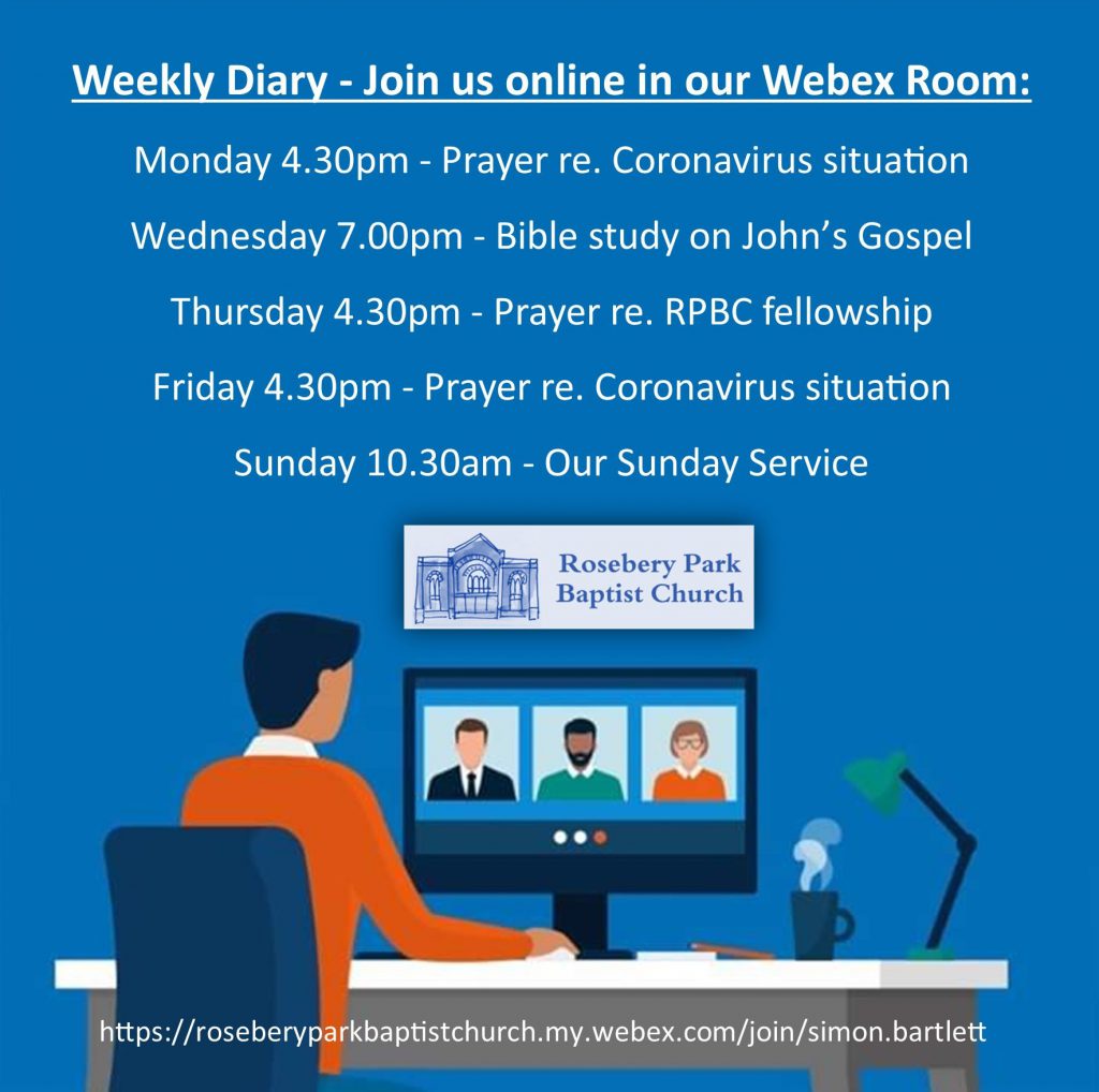 weekly online meetings