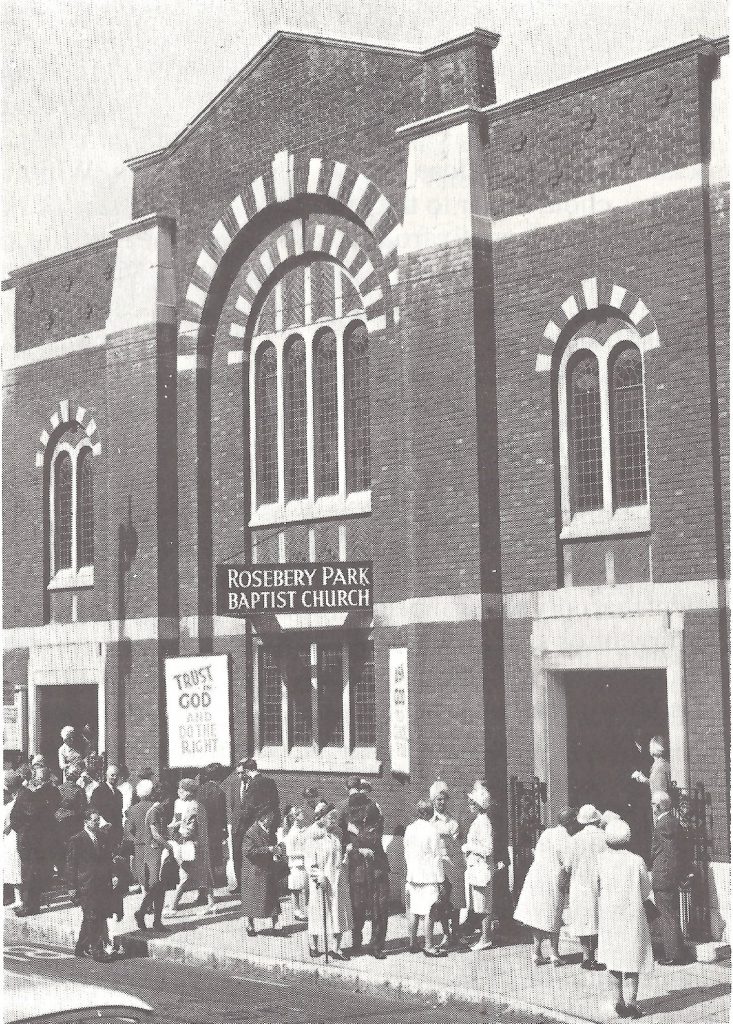 Rosebery Park Baptist Church c1951-69