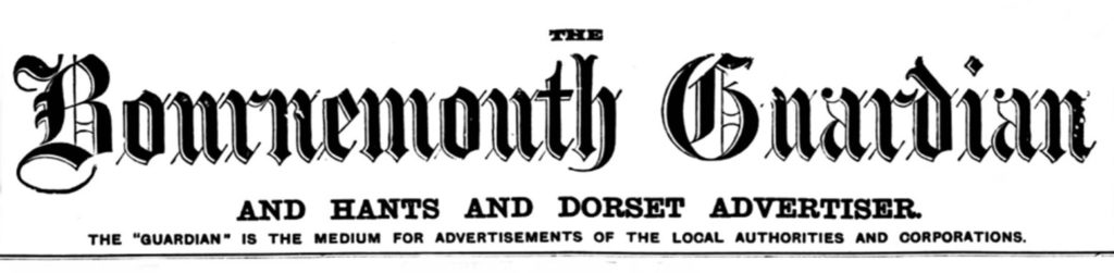 bournemouth guardian newspaper title piece masthead